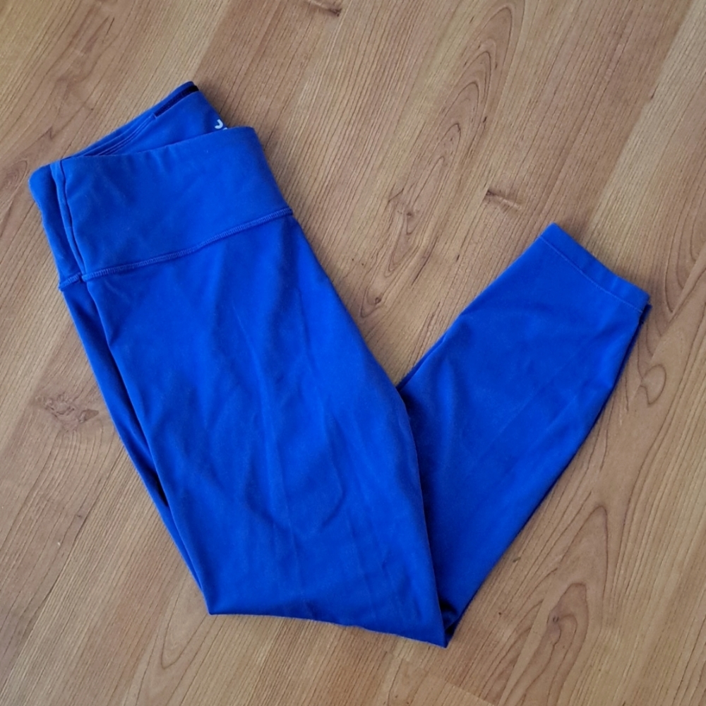 Bright Blue Workout Leggings
